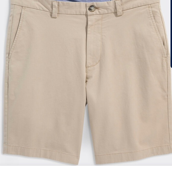 NWT Men’s Vineyard Vines tan 11” Breaker Shorts size 34 - Picture 3 of 5